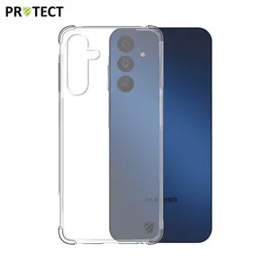 Coque Silicone Renforcée PROTECT pour Samsung Galaxy A15 5G A156B Transparent