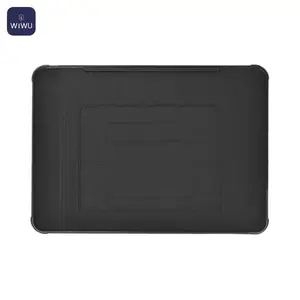 Housse de Protection pour PC Portable Wiwu Defender avec Support pour MacBook 14.2" Noir