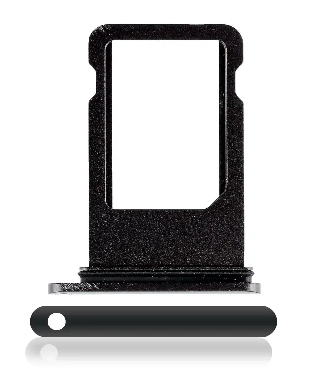 Tiroir SIM pour Apple iPhone 8 (pack service origine, gris sidéral)