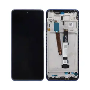 Écran Tactile avec Châssis Xiaomi Poco X3 NFC Bleu Mer