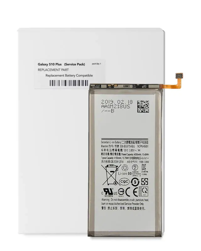 Batterie pour Samsung Galaxy S10 Plus (pack service origine)