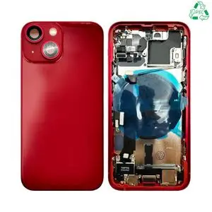 Coque de Réparation Complète Aftermarket (PIEC) Apple iPhone 13 Mini Rouge