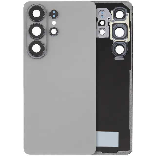 Vitre arrière pour Samsung Galaxy S26 Ultra (compatible premium, Silver Shadow)