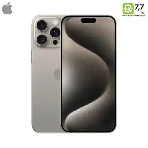 Smartphone Occasion Apple iPhone 15 Pro Max 512Go Grade B Titane Naturel