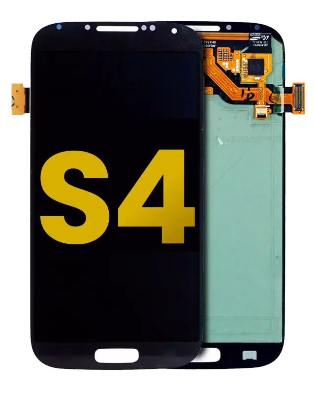 Écran OLED sans châssis pour Samsung Galaxy S4 (reconditionné, noir)
