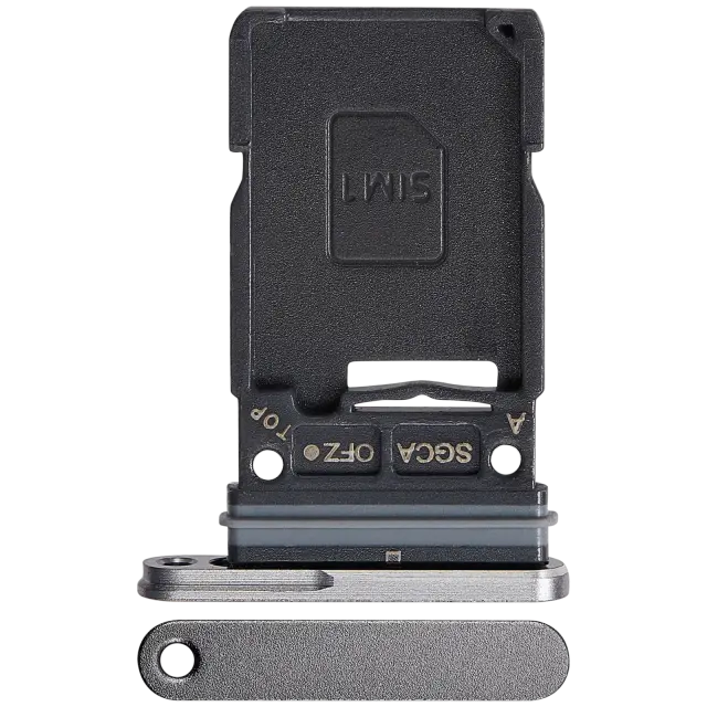Tiroir SIM pour Samsung Galaxy S25 FE 5G (gris, premium)