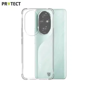 Coque Silicone Renforcée PROTECT pour Honor 200 Pro Transparent