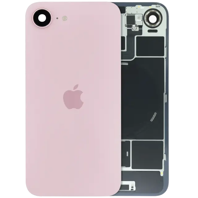 Vitre arrière pour Apple iPhone 17e (origine, rose)