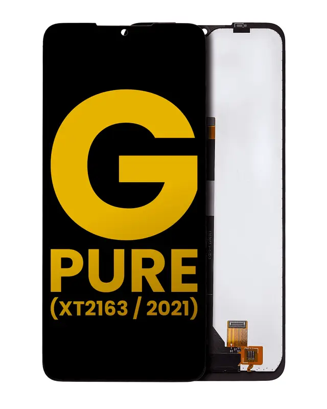 Écran LCD sans châssis pour Motorola Moto G Pure (XT2163 / 2021) (reconditionné, toutes couleurs)
