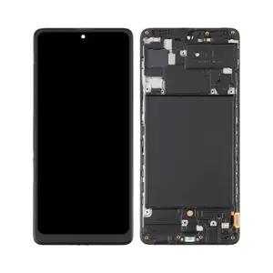 Écran Tactile Oled avec Châssis Samsung Galaxy A71 A715 (Original Size) Noir
