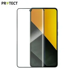 Verre Trempé Intégral PROTECT pour Xiaomi Poco M7 Pro 5G Noir