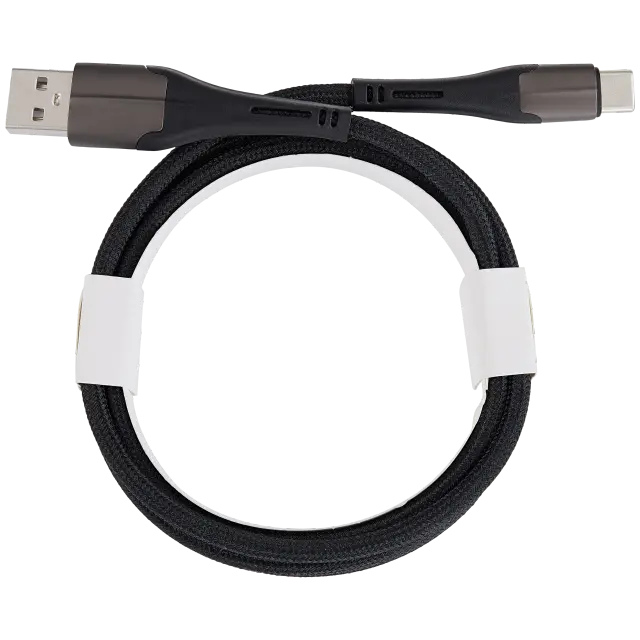 Câble USB-C vers USB-A AmpSentrix Alpha (1,8 m, noir)
