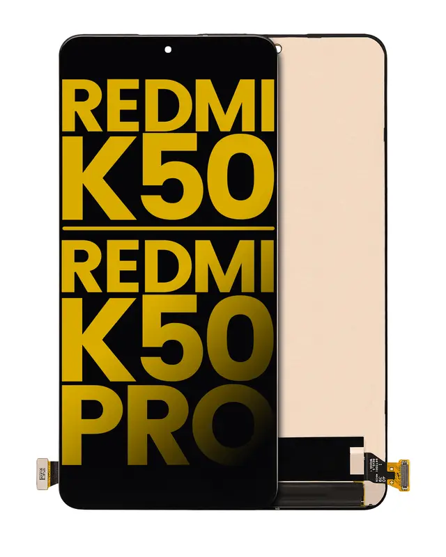 Écran OLED sans châssis pour Xiaomi Redmi K50 / K50 Pro (reconditionné, toutes couleurs)