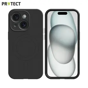 Coque de Protection IZ001 PROTECT pour Apple iPhone 15 Plus MagSafe Noir