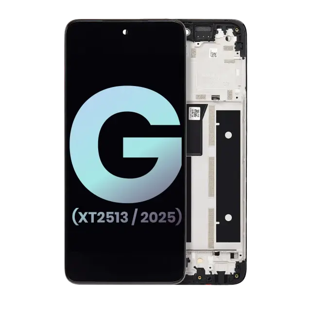 Écran LCD avec châssis pour Motorola Moto G 5G (XT2513 / 2025) (origine, toutes couleurs)