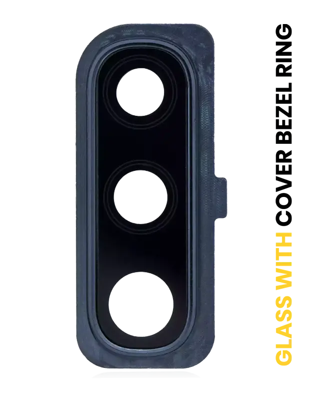 Vitre de caméra arrière pour Samsung Galaxy A50 (A505 / 2019) (noir)