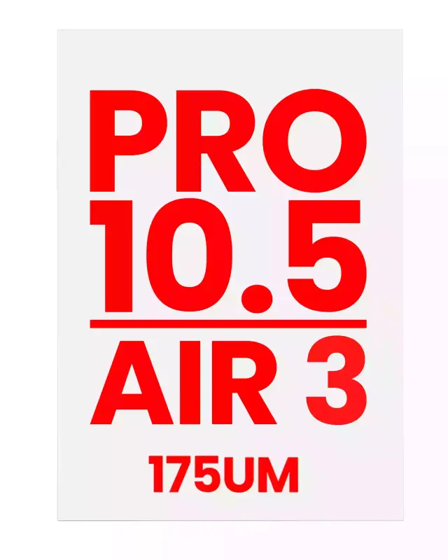 Adhésif pour Apple iPad Pro 10.5" / iPad Air 3 (175um) (lot de 10)
