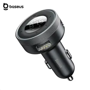 Transmetteur FM Bluetooth & Chargeur Voiture Baseus CCLH-01 Noir