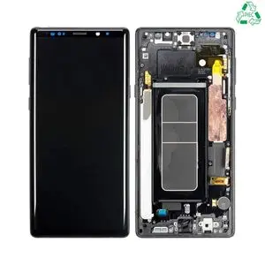 Écran Tactile Original Refurb avec Châssis (PIEC) Samsung Galaxy Note 9 N960 Noir
