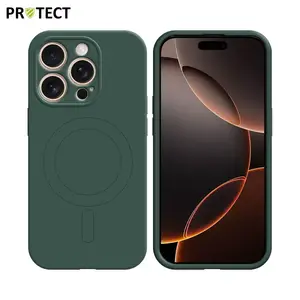Coque de Protection IZ001 PROTECT pour Apple iPhone 16 Pro Max MagSafe Vert Foncé