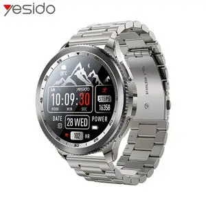 Montre Connectée Yesido IO34 Écran Amoled Argent