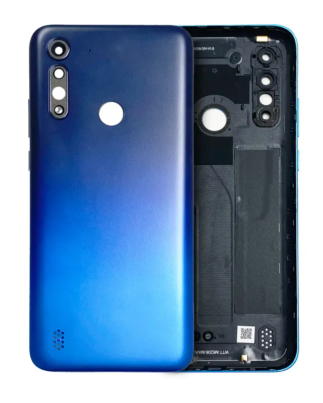 Vitre arrière pour Motorola Moto G8 Power Lite (XT2055 / 2020) (Royal Blue)