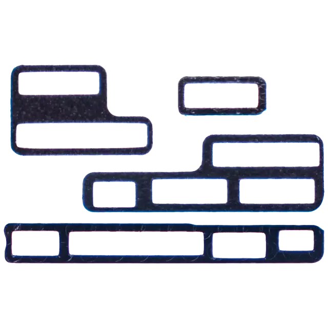 Adhésif isolant de carte mère pour Apple iPhone 8 Plus (lot de 4, lot de 10)
