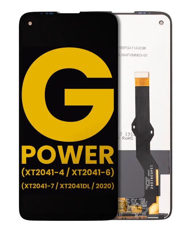 Écran pour Motorola Moto G Power (XT2041-4 / XT2041-6 / XT2041-7 / XT2041DL / 2020) (reconditionné, toutes couleurs)