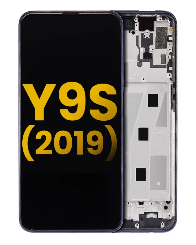 Écran LCD avec châssis pour Huawei Y9s (2019) (reconditionné, Phantom Purple)