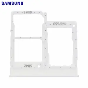 Tiroir SIM Original Samsung Galaxy A20e A202 GH98-44377B Blanc