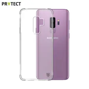 Coque Silicone Renforcée PROTECT pour Samsung Galaxy S9 Plus G965 Transparent
