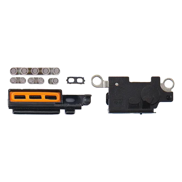 Grille de haut-parleur / micro pour Apple iPhone 13 Pro Max (lot de 10, noir)