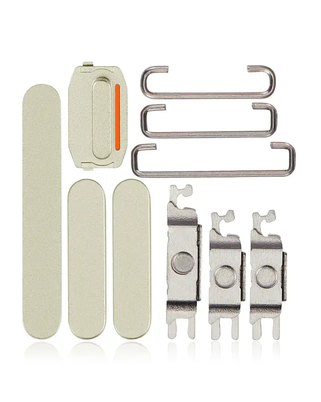 Nappe volume pour Apple iPhone 15 / 15 Plus (jaune)