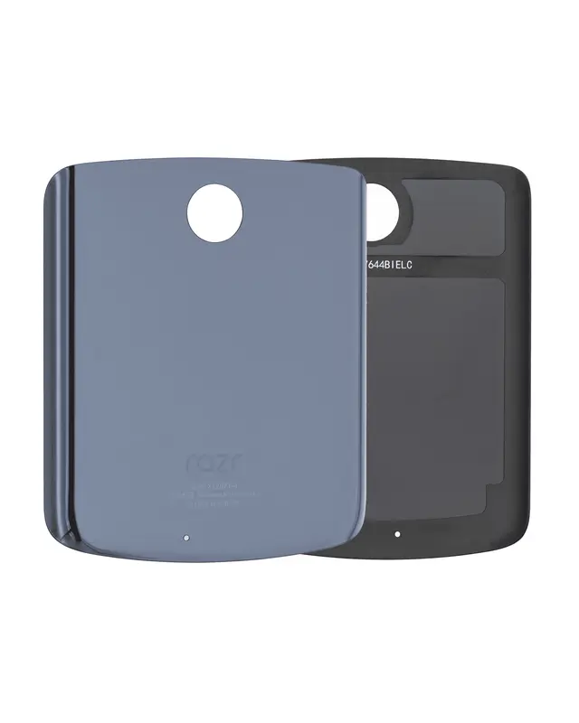 Vitre arrière pour Motorola Razr 5G (XT2071 / 2020) (origine, Polished Graphite)