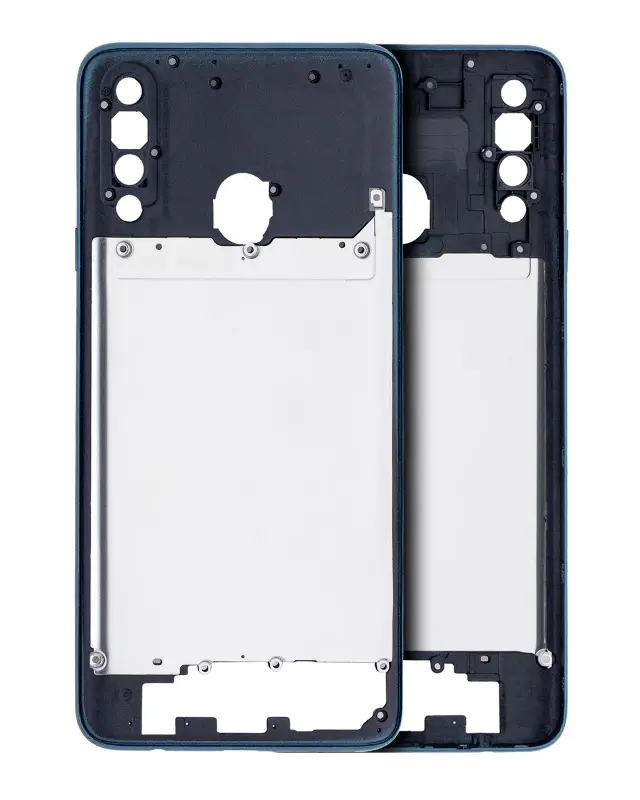 Châssis pour Samsung Galaxy A20S (A207 / 2019) (compatible premium, vert)