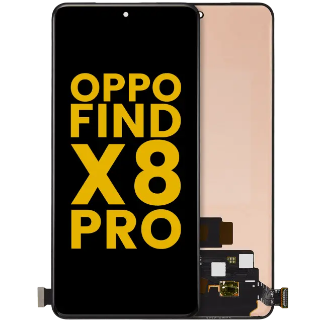 Écran OLED sans châssis pour Oppo Find X8 Pro (reconditionné, toutes couleurs)
