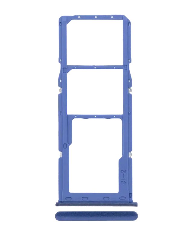 Tiroir SIM pour Samsung Galaxy A21S (A217 / 2020) (bleu)
