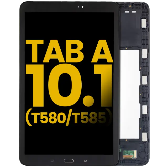 Écran pour Samsung Tab A (10.1" / 2016) (T580 / T585) (reconditionné, noir)