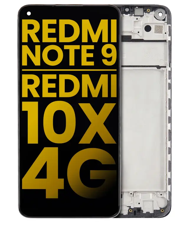 Écran pour Xiaomi Redmi Note 9 / Redmi 10x 4G (reconditionné, toutes couleurs)