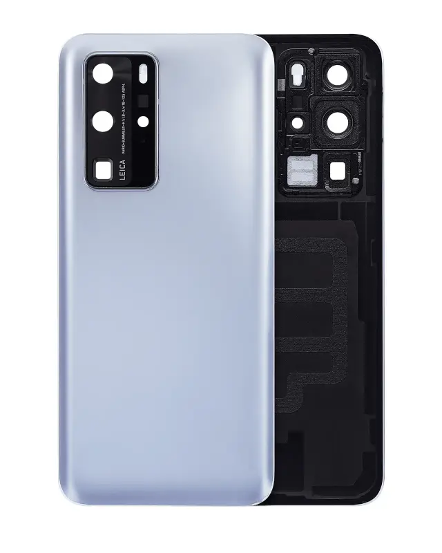Vitre arrière pour Huawei P40 Pro (Matte Silver)