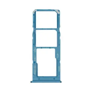 Tiroir Sim Premium Samsung Galaxy A12 A125/Galaxy A12 Nacho A127 Bleu