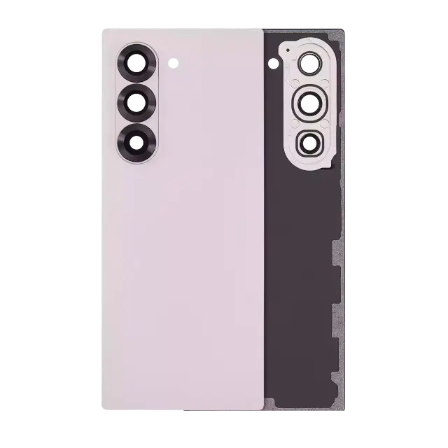 Vitre arrière pour Samsung Galaxy Z Fold 6 5G (compatible premium, rose)
