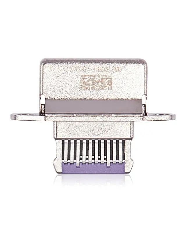 Connecteur de charge nu à souder pour Apple iPad Mini 6 (soudure requise, violet)