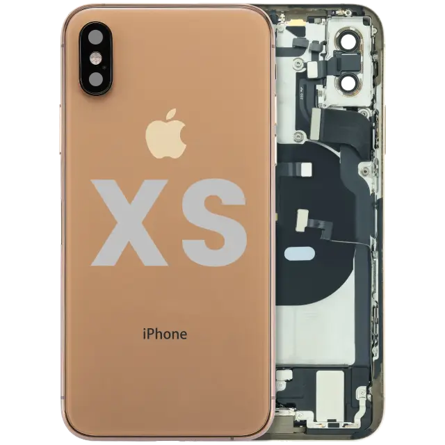 Châssis pour Apple iPhone XS (origine d'occasion — grade B, or)
