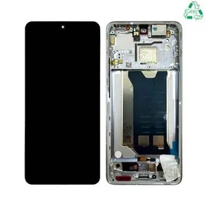 Écran Tactile Original Pulled avec Châssis (PIEC) Xiaomi Poco F7 Pro 5G Bleu