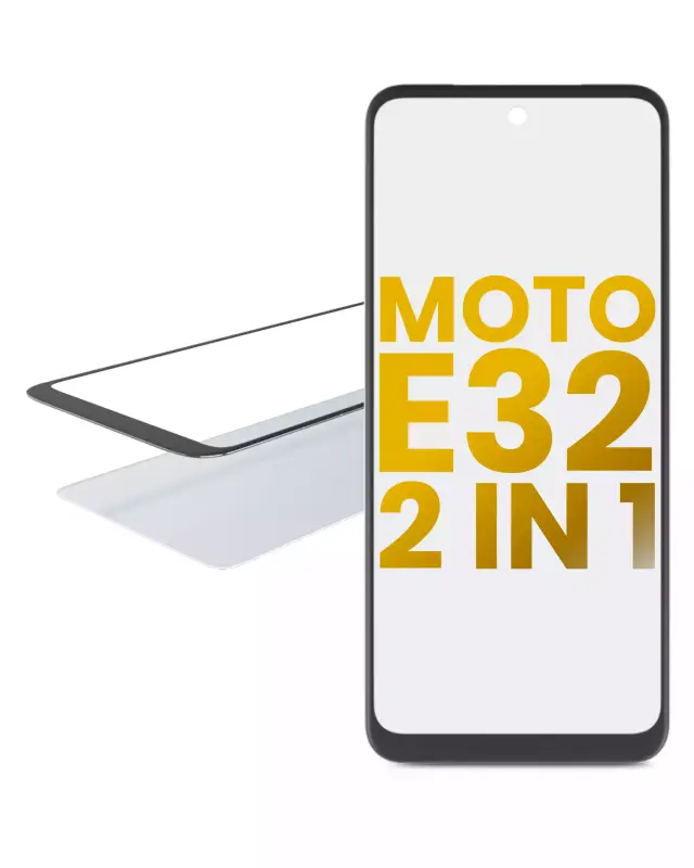 Vitre d’écran avec OCA pour Motorola Moto E32 (XT2227 / 2022)