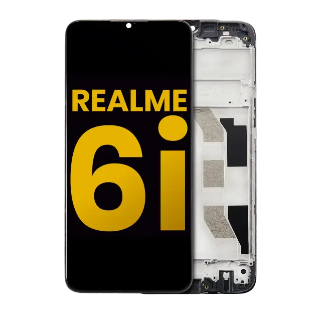 Écran LCD avec châssis pour Realme 6i (reconditionné, toutes couleurs)