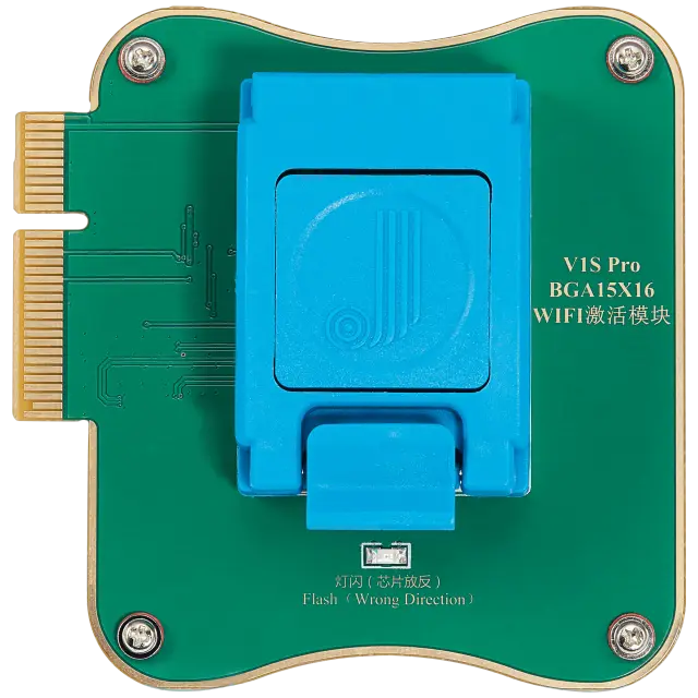 Module de dissociation et d’activation Wi-Fi JCID V1S Pro (BGA 15 × 16) — iPhone 15 Pro / 15 Pro Max