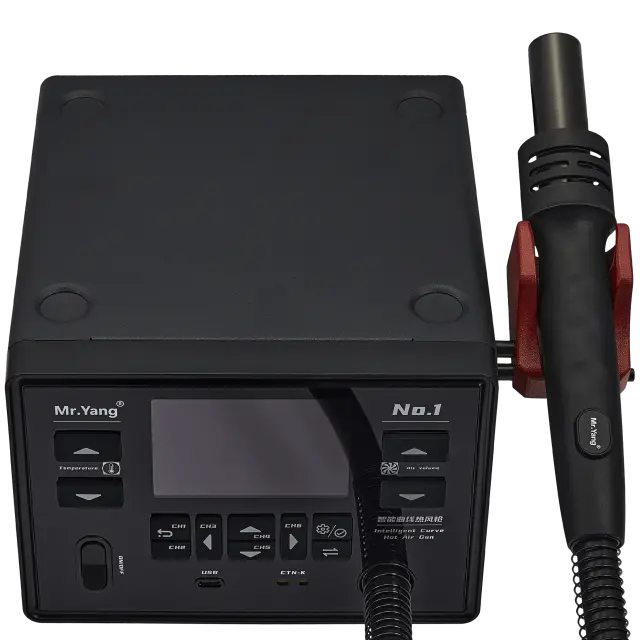 Station à air chaud BGA YCS L7 Smart Curve (220 V, version UE)
