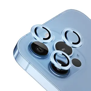 Protection Lentille Apple iPhone 13 Pro/iPhone 13 Pro Max (10) Bleu Clair